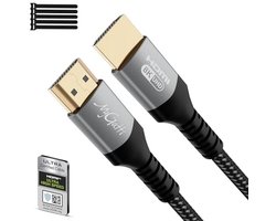 2,5 m 8K HDMI 2.1 Kabel - Ultra HD 48 Gbps Hoge Snelheid voor 4K- en 8K-Gaming
