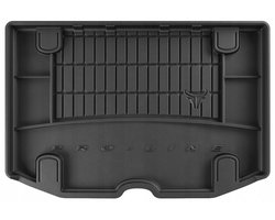 FROGUM TM Kofferbakmat - Geschikt voor CITROEN C3 Picasso (2009-2017) - Bovenste laadvloer - TPE Rubber - Zwart