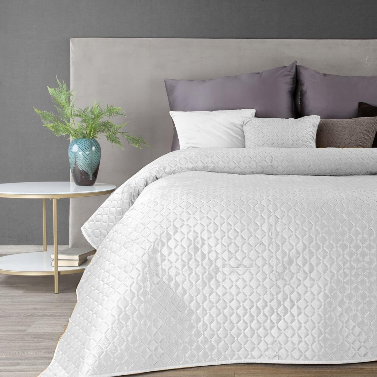 Gewatteerde Bedsprei Quilt met Ruitstiksel thumbnail 2