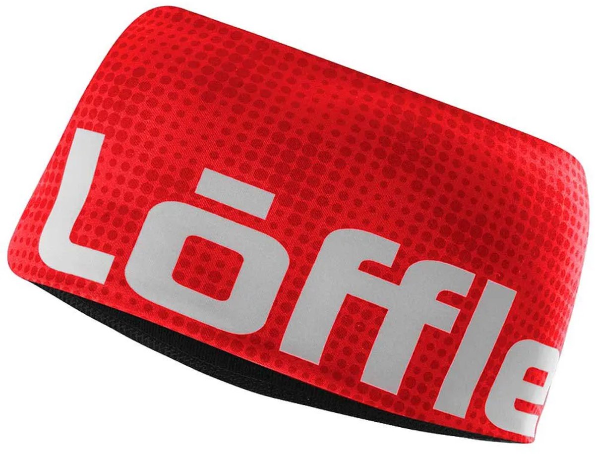 Loeffler Wide Hoofdband Rood