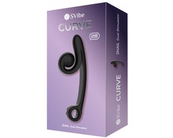 Snail Vibe Snail Vibe Curve Vibrator Zwart