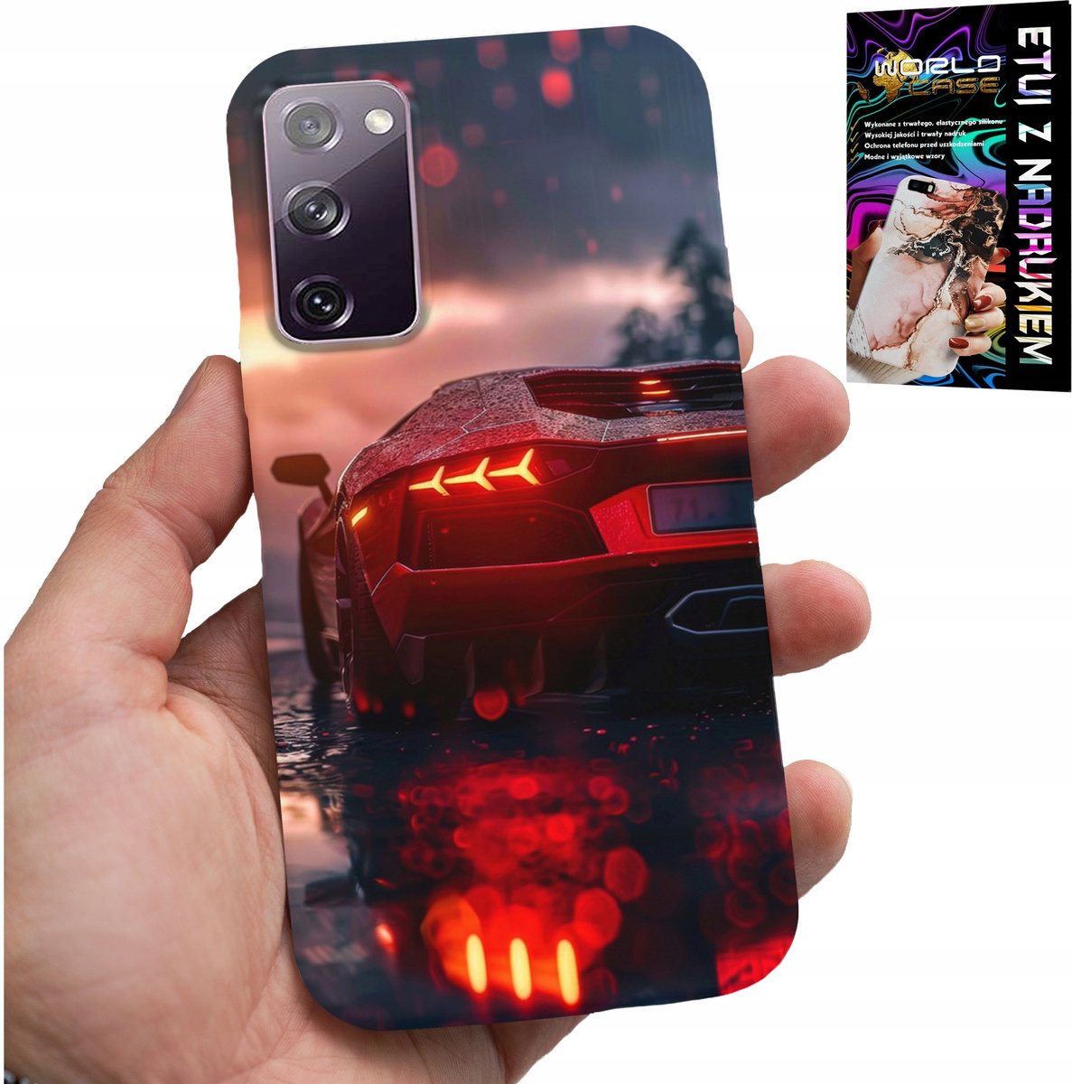 HOESJE VOOR SAMSUNG GALAXY S20 LITE - LUXE AUTO'S, MEGA PATRONEN, COVER