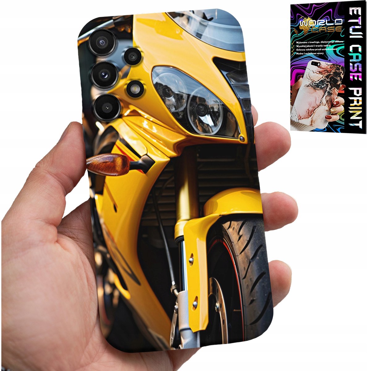 BEHUIZING VOOR SAMSUNG GALAXY A32 5G - MOTORFIETS VENTILATOR ACHTERKANT BEHUIZING