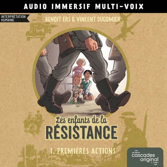 Les Enfants de la Résistance - Tome 1 - Premières actions  ... - cover