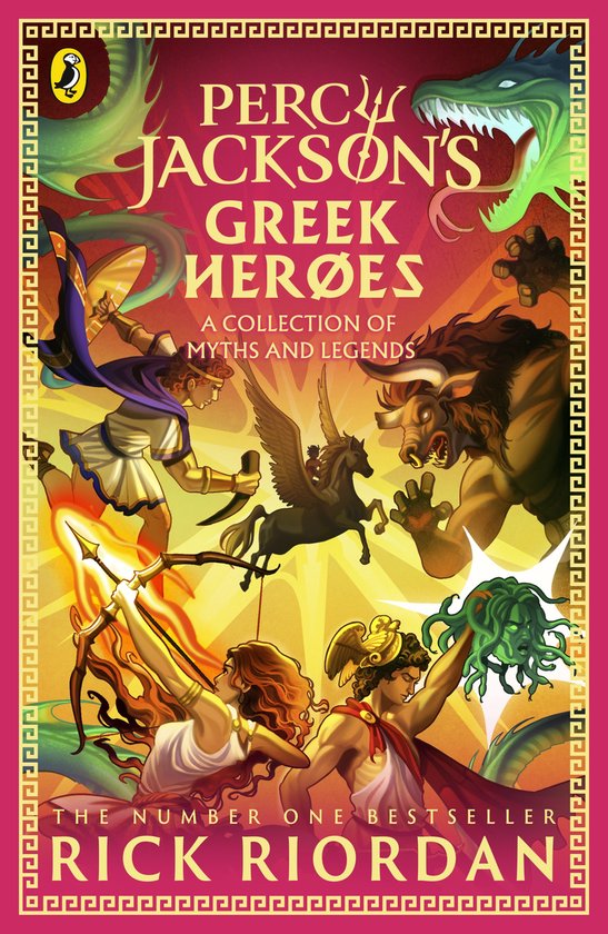 Percy Jackson & The Greek Heroes - cover