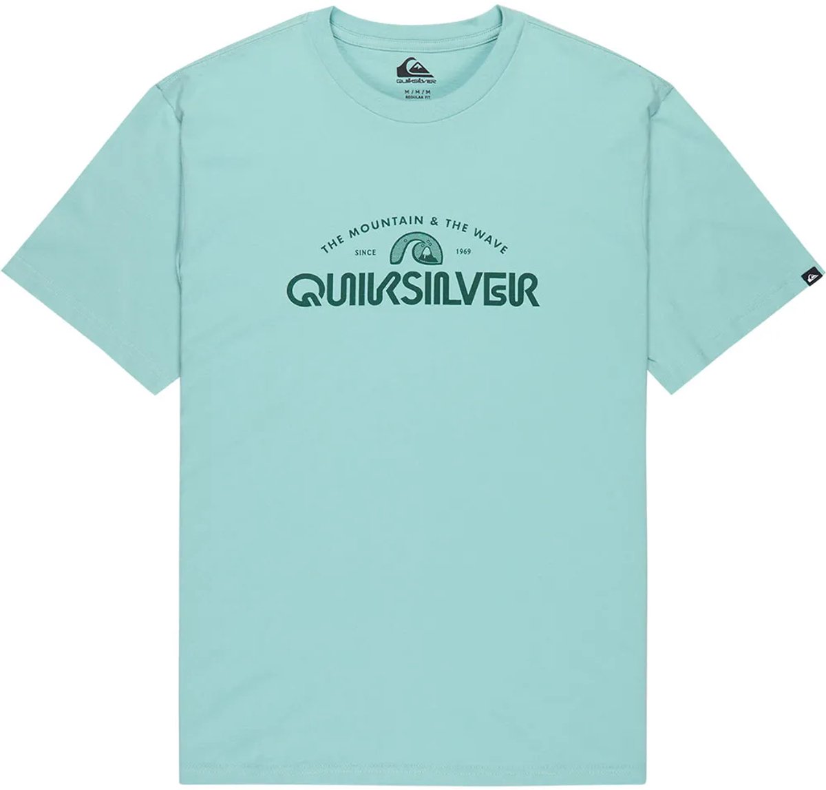Quiksilver Ev Vista T-shirt Met Korte Mouwen S Man Blauw