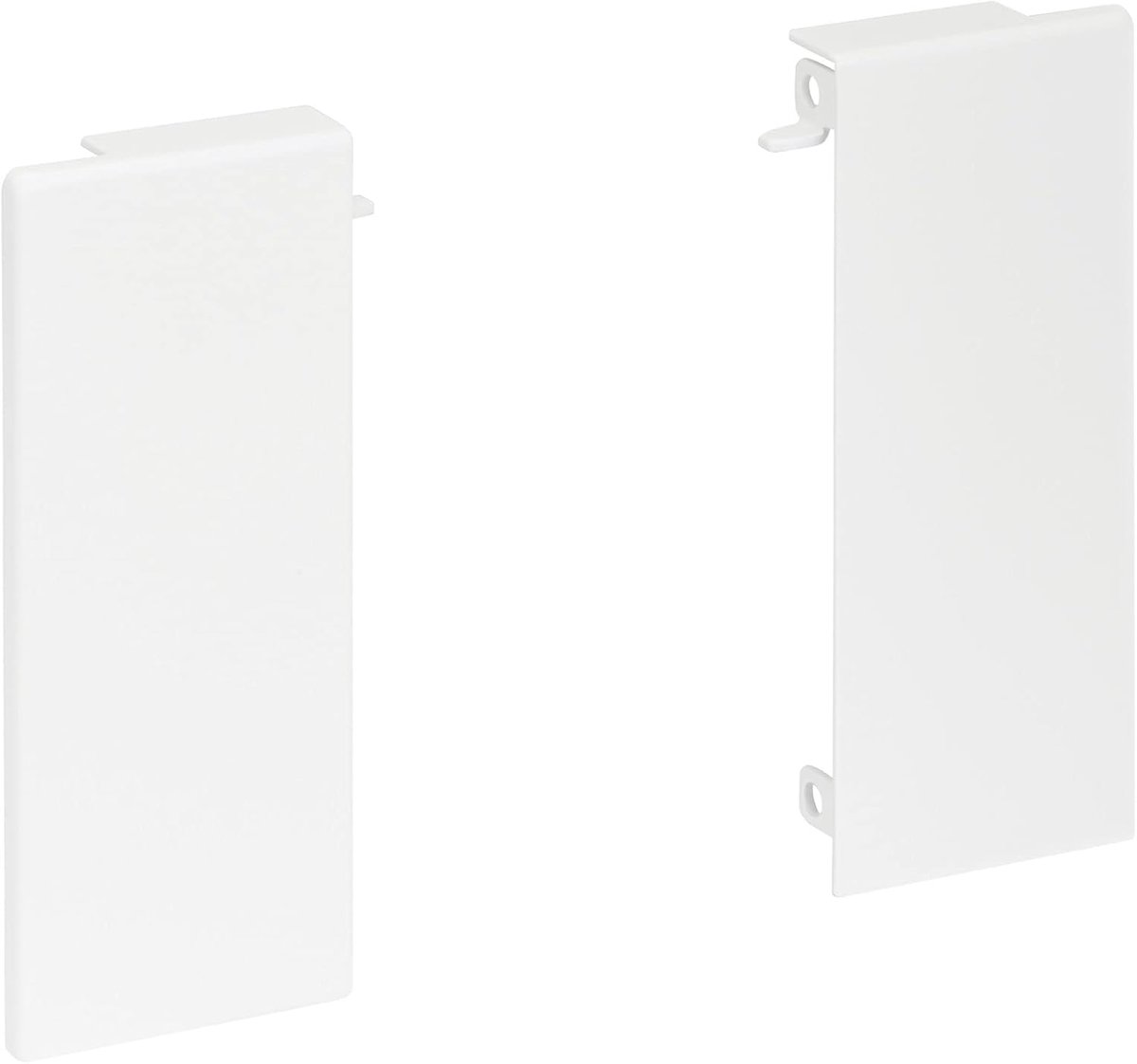 Ladefront Adapters - Binnenlade Bevestiging - Keukenlades Inbouwen - Inclusief Stabilisator - 84 mm Hoogte - Wit