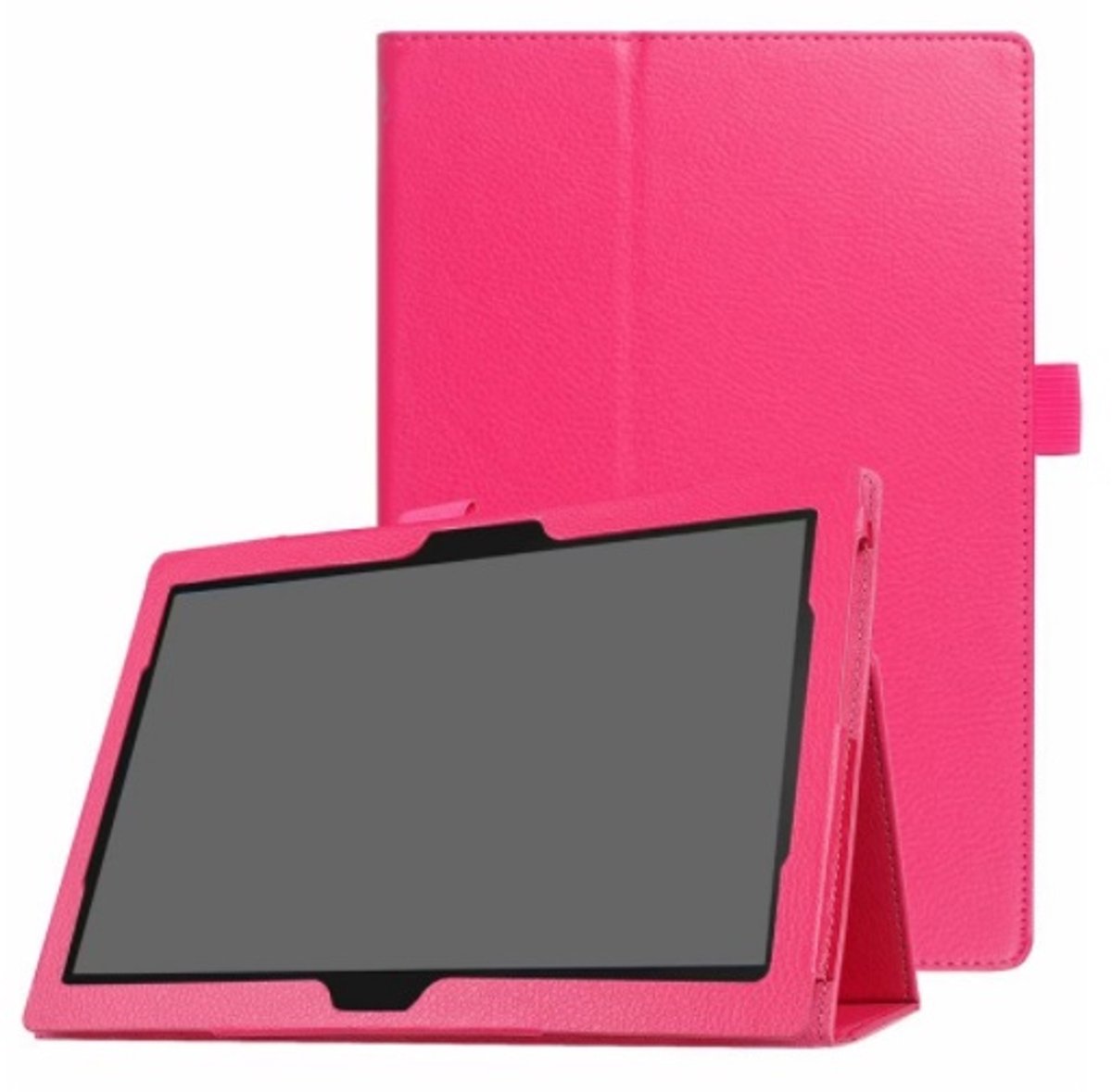 EtuiTab - Lenovo Tab M10 10.1 Etui - Rood - Stand Functie - Magneetsluiting