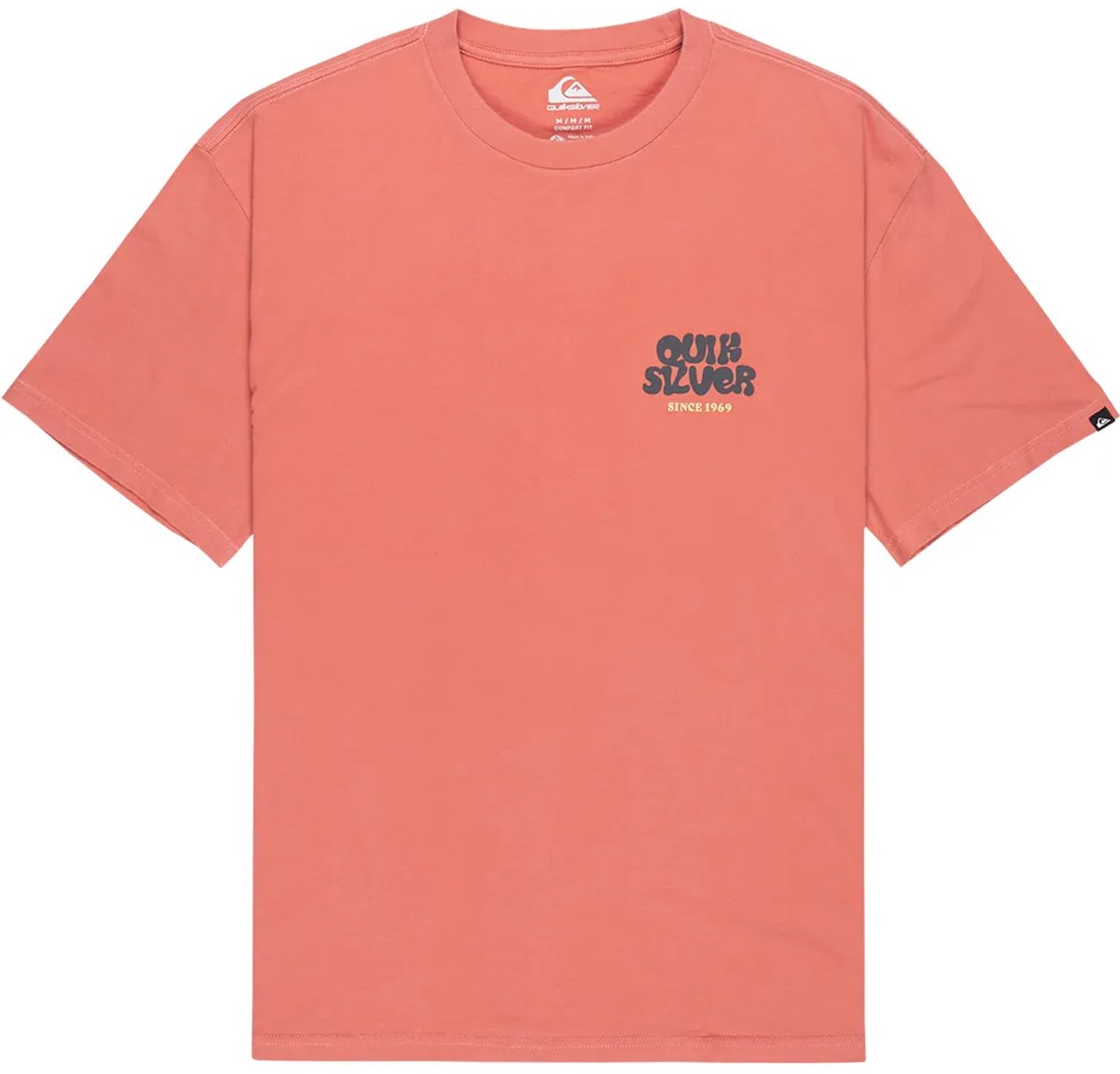 Quiksilver Fruits Tide T-shirt Met Korte Mouwen S Man Desert Sand