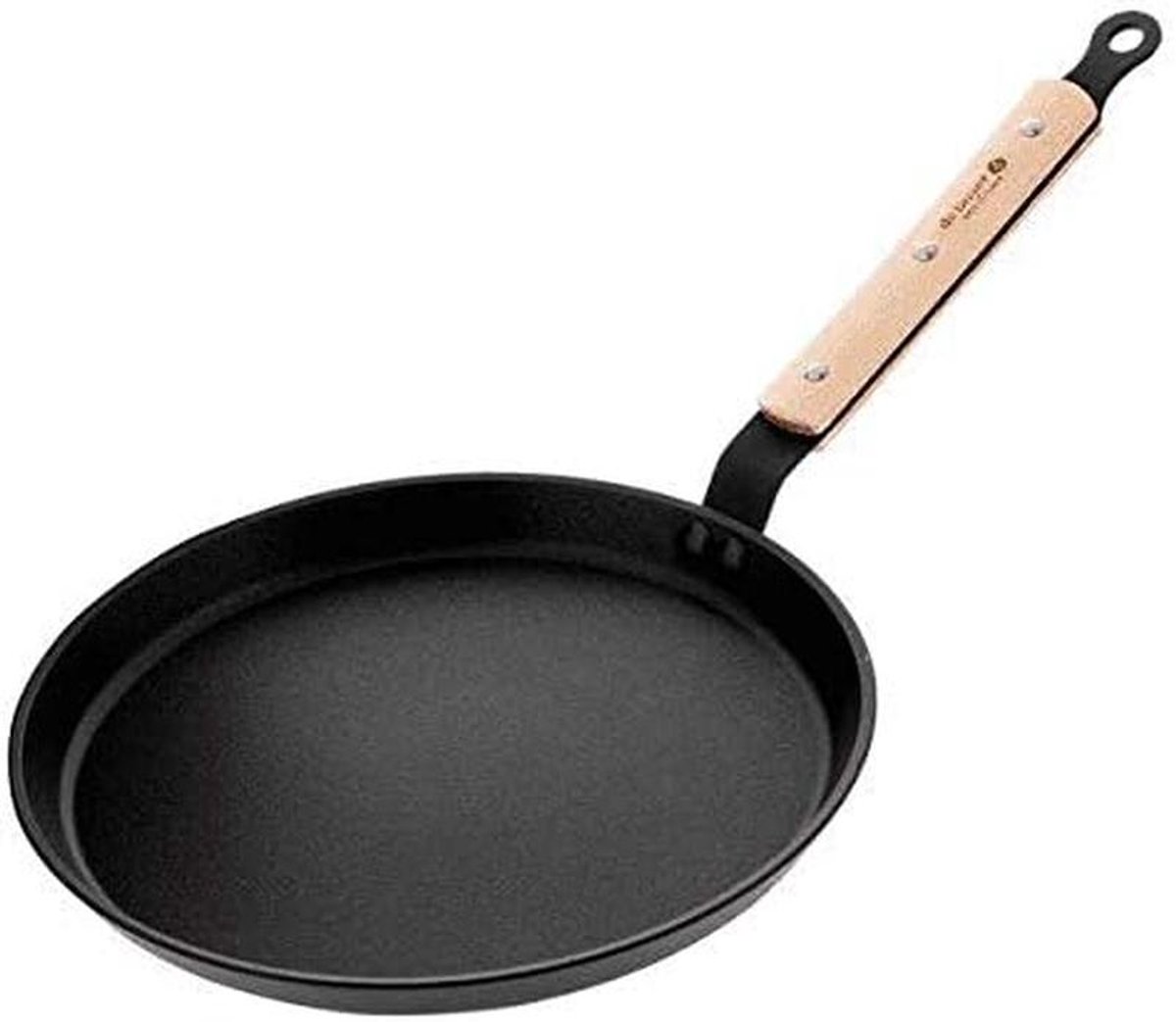 Pannenkoekenpan - Crêpe Pan - Pannenkoeken Maken - Inductie Geschikt - 26 cm - Zwart