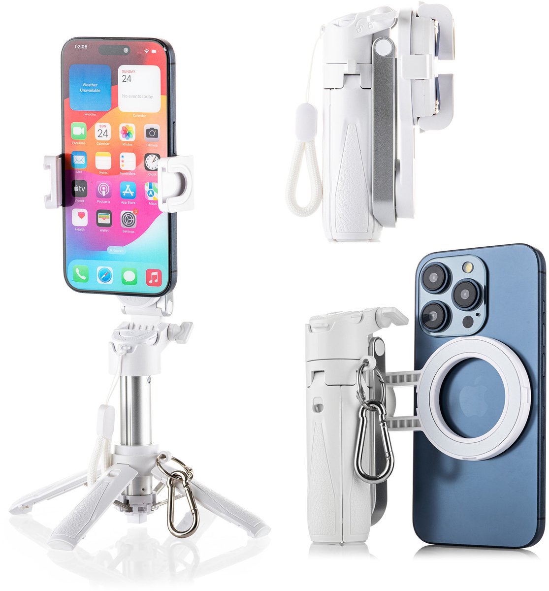 MOJOGEAR TS2 – magnetische mini-selfiestick