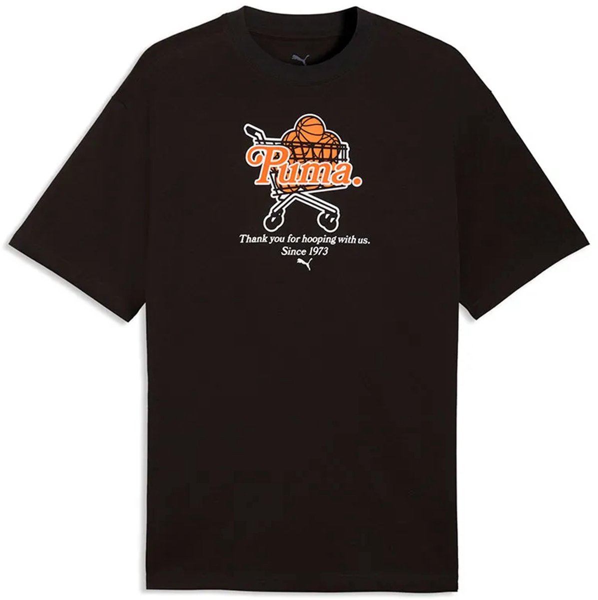 Puma Varsity I T-shirt Met Korte Mouwen Man Zwart