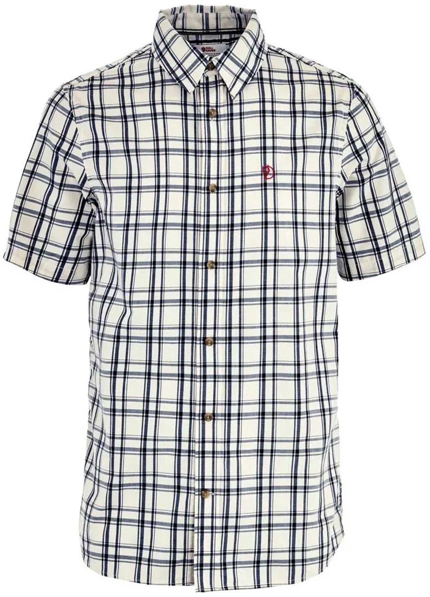 Fjällräven Övik Lite Overhemd Met Korte Mouwen M Man Marineblauw