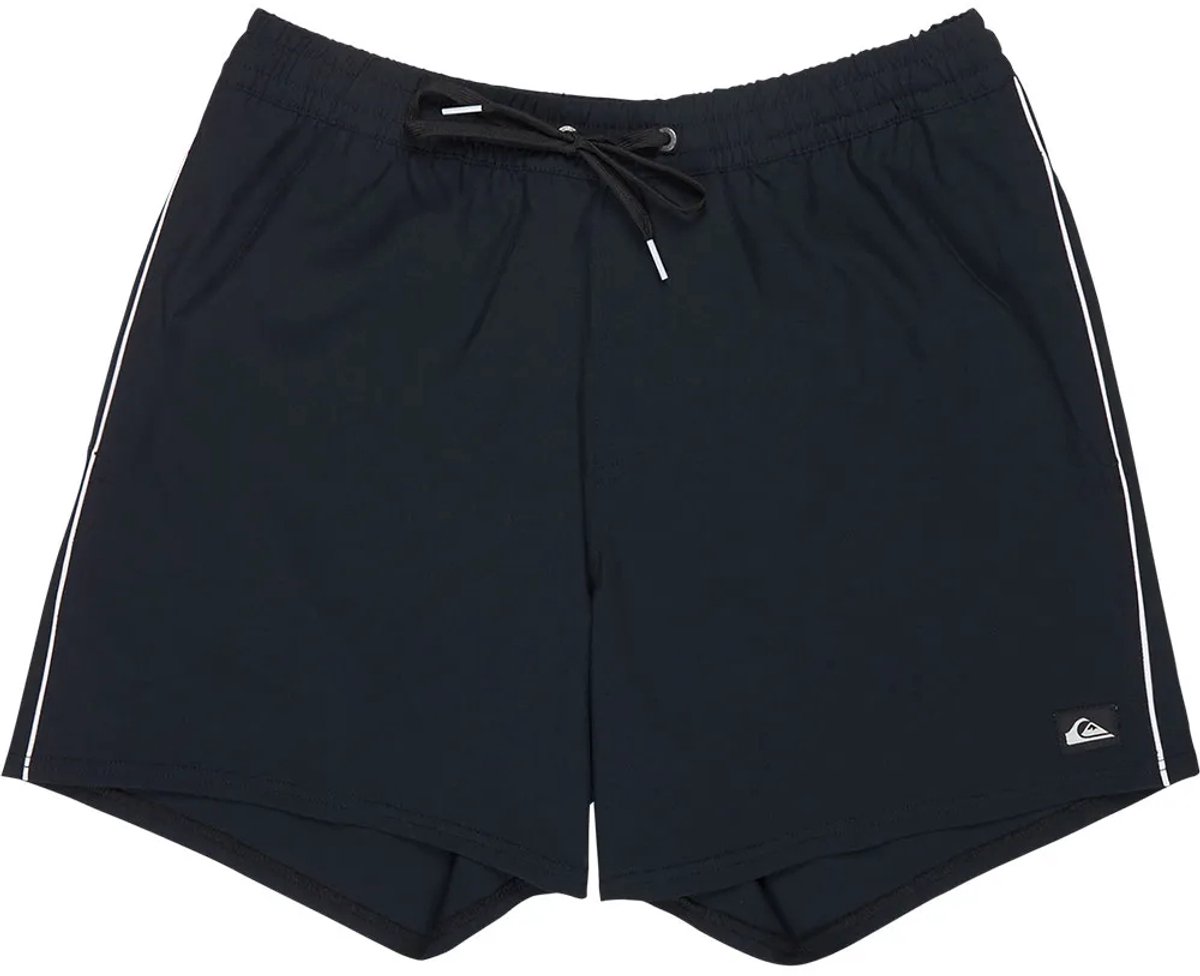 Quiksilver Stretch Piped Volley 16´´ Zwembroek L Man Zwart