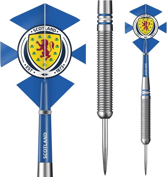 Officieel gelicentieerd Darts Schotland St Andrews Cross - Steel Tip 90% Tungsten Dart - 24g - Kwaliteitsdarts - D1402 van Mission Darts — afbeelding 4