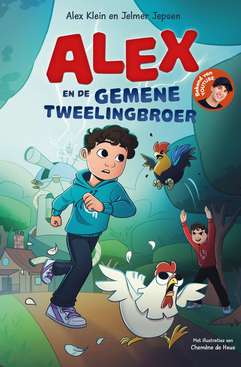 Omslag van Alex en de gemene tweelingbroer