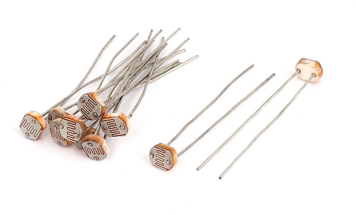 LDR Lichtgevoelige Weerstanden 5-10K Ohm GL5516 Pak van 10