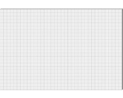 Groot Grafiekpapier Pak (25 Vellen) 61x91 cm - Ruitjespapier met 1" en 1/4" Raster voor Tekenen, Ontwerpen en Technische Plannen