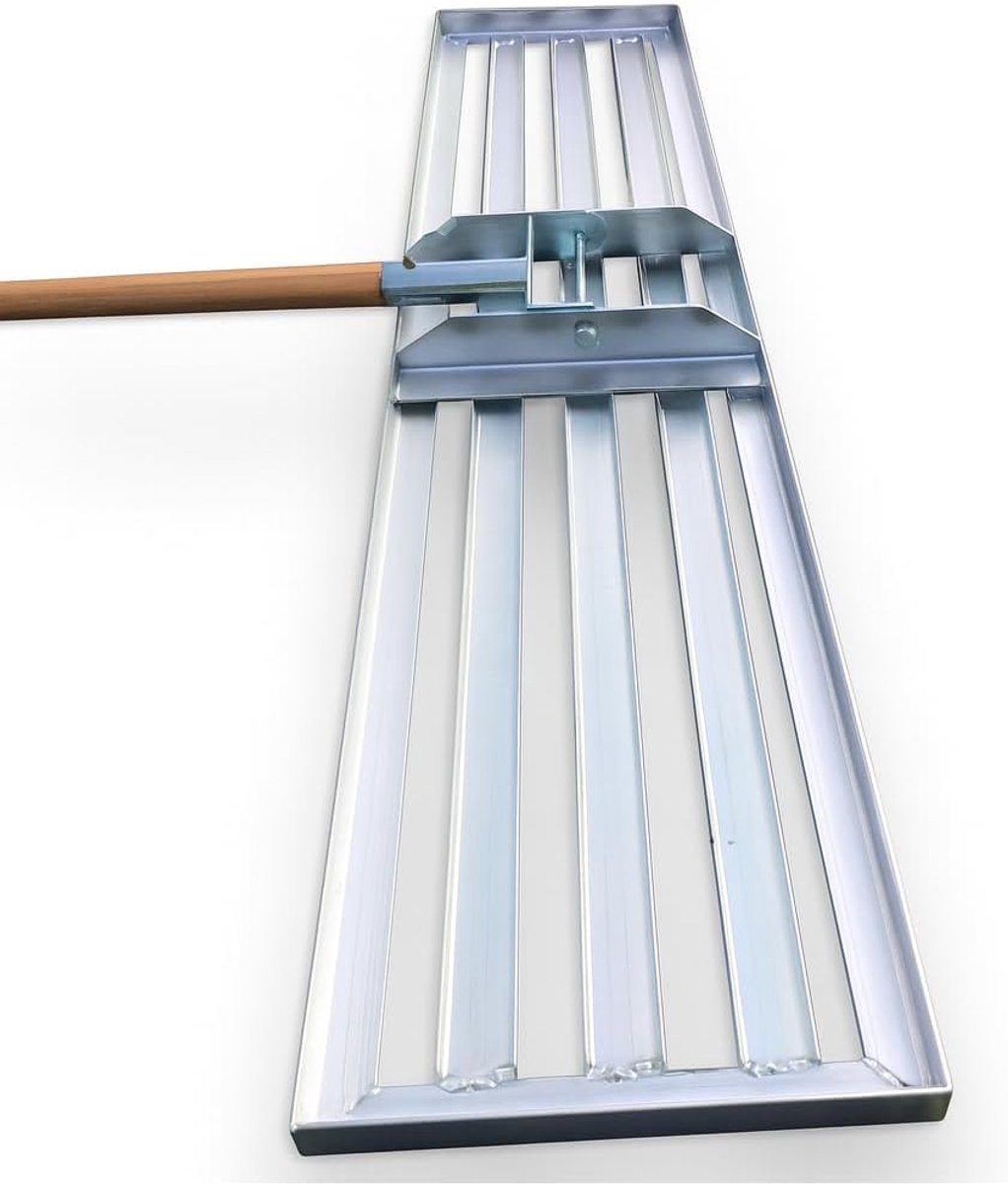 XXL Gazonrakel 100 cm voor Egaliseren en Topdressing