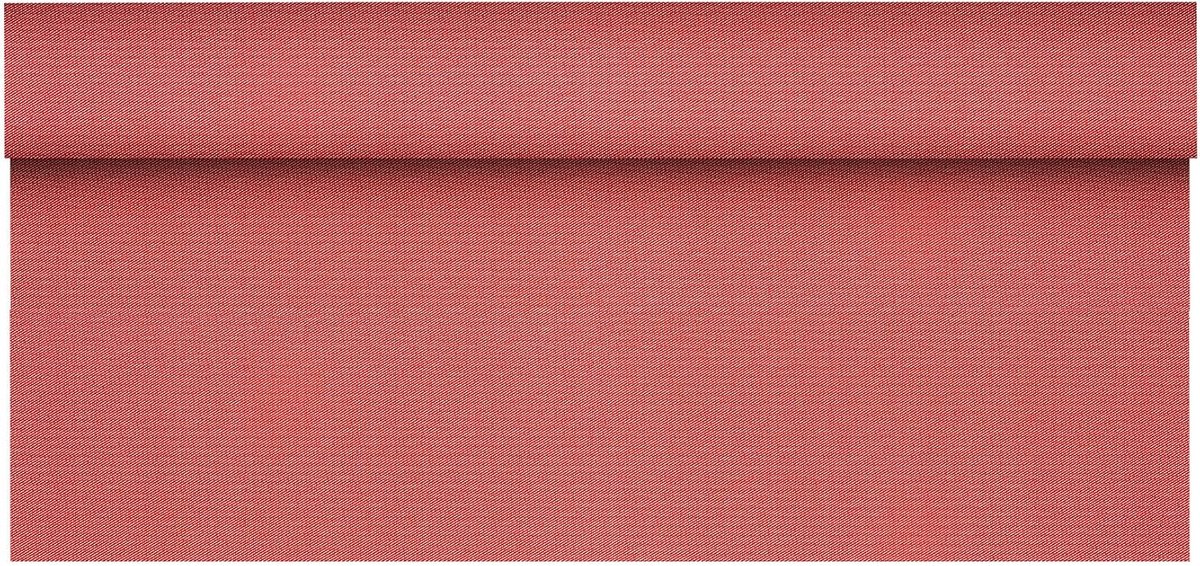 Rood Tafelkleed op Rol - Non-Woven, Vochtbestendig voor Binnen & Buiten - 25m x 1.2m