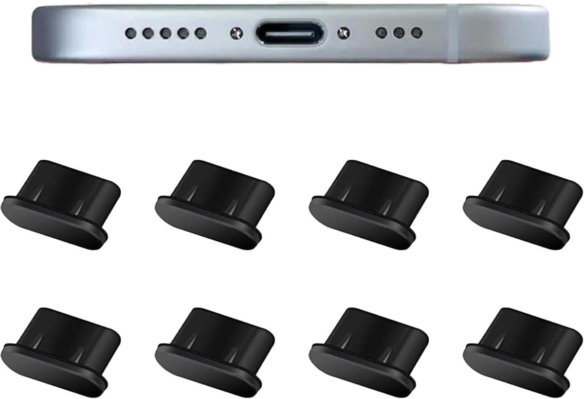USB C Stofplug voor Telefoon en Tablet