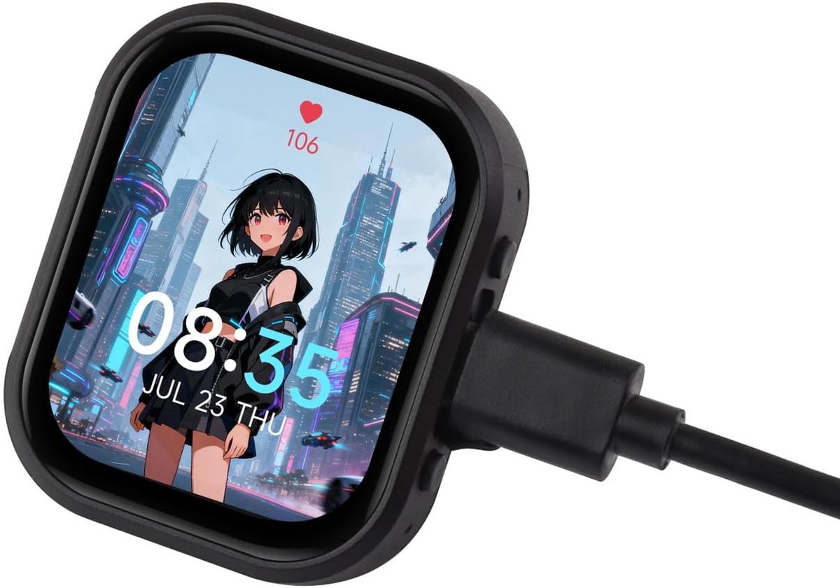 Ontwikkelbord Wearable - Smartwatch Module - Project Ontwikkeling - AMOLED Touchscreen - 2.06 Inch