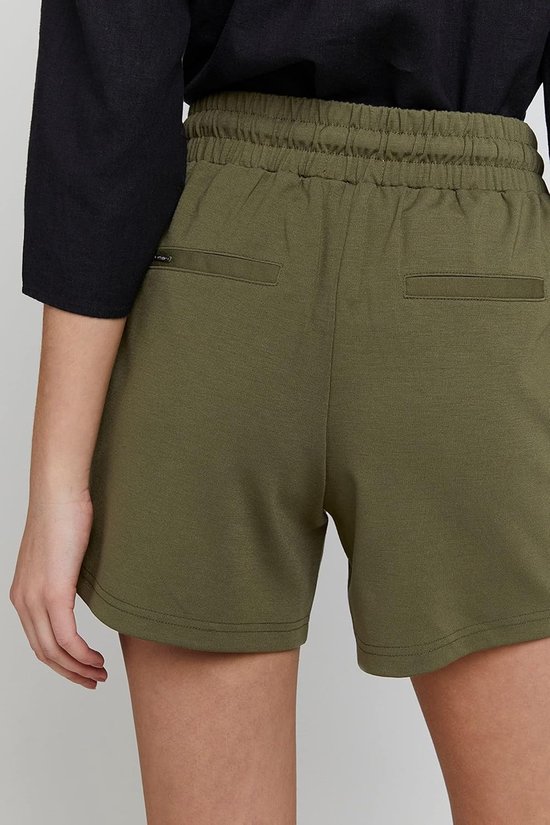 Dames Sweatshorts Bermuda's met Elastische Tailleband en Trekkoord — afbeelding 3