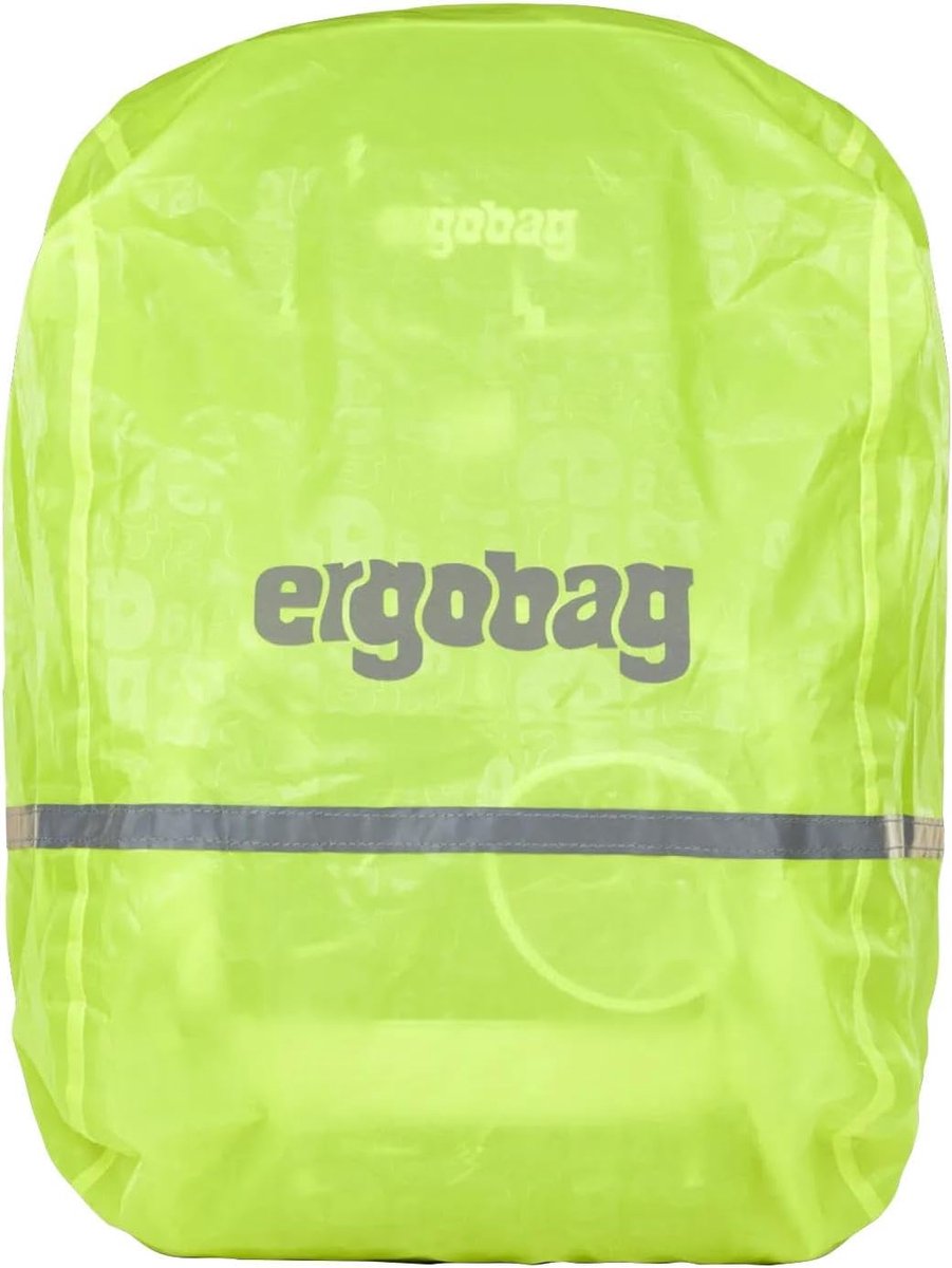 Waterdichte Regenhoes voor Schooltas - Helder Geel