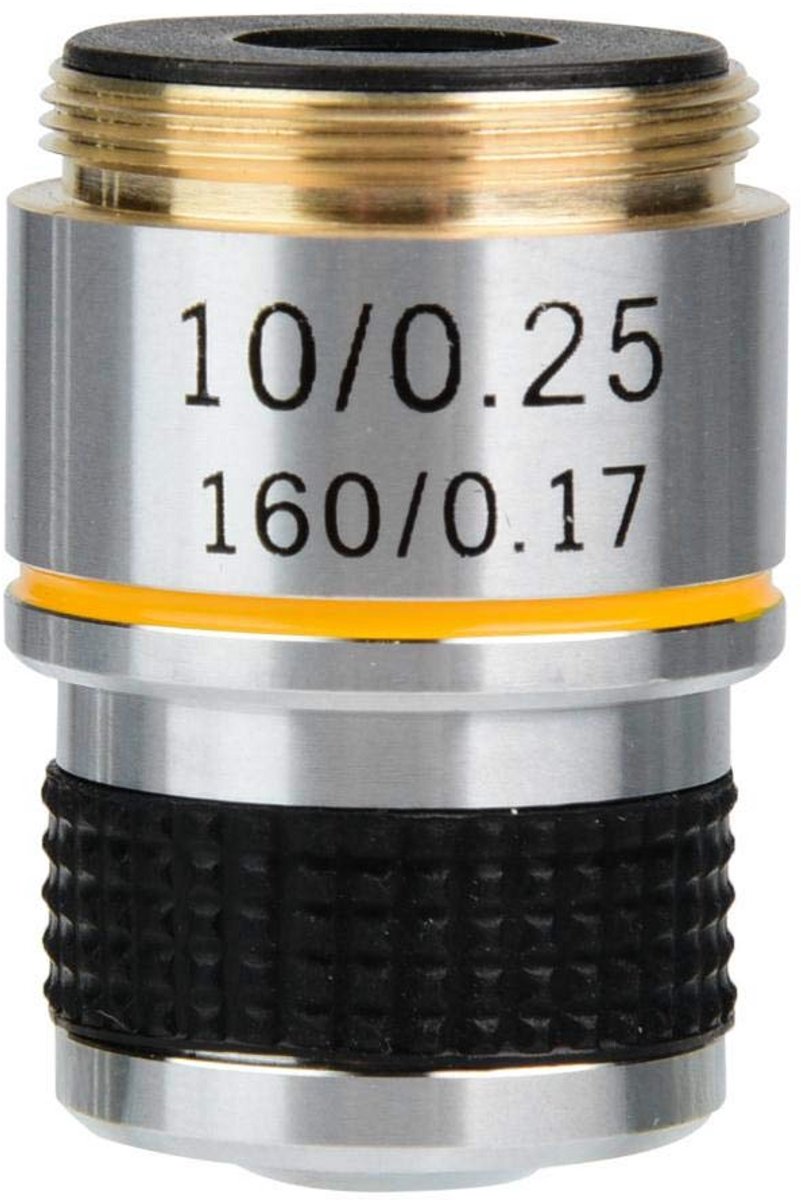 10x Achromatische Objectief Lens voor Biologische Microscopen