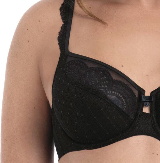 RosaFaia Beautyfull Selma Underwire Bra 5634 001 Zwart - taille EU 75D / FR 90D