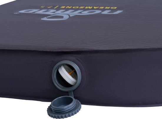 NOMAD® Dreamzone 5.0 Slaapmat - 198x68 - Dikte 5 cm - Donkergrijs - 1 Persoons Luchtbed - Makkelijk opblazen en legen - Incl Hoes van Merkloos — afbeelding 5