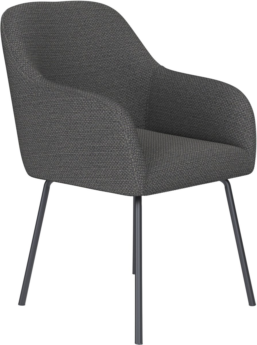 Housecraft Living Otis Eetkamerstoel Metaal Grijs