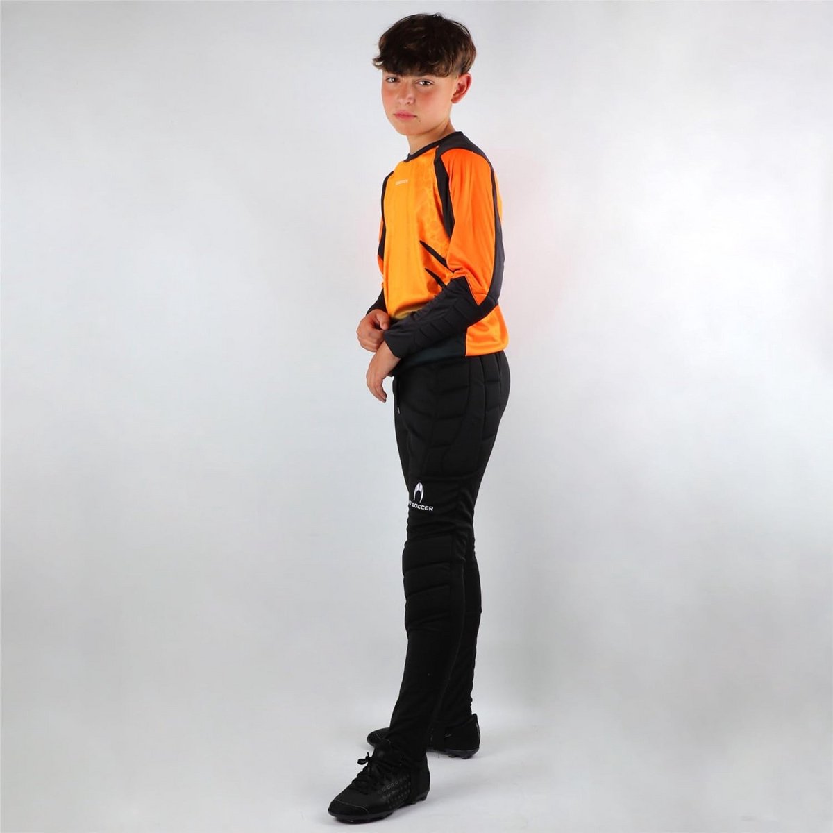 Keepersset voor Kinderen Lange Mouwen Shirt en Broek met Bescherming
