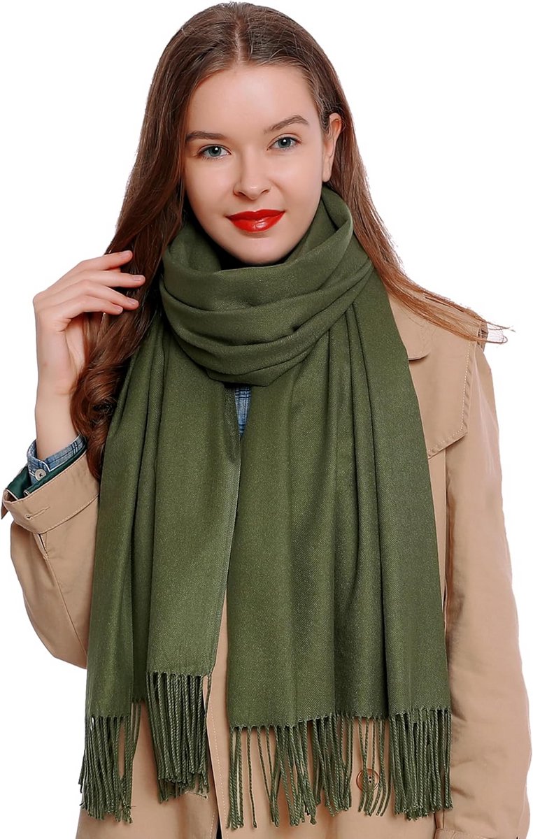 Grote Zachte Dames Sjaal 185 x 65 cm - Warm en Stijlvol