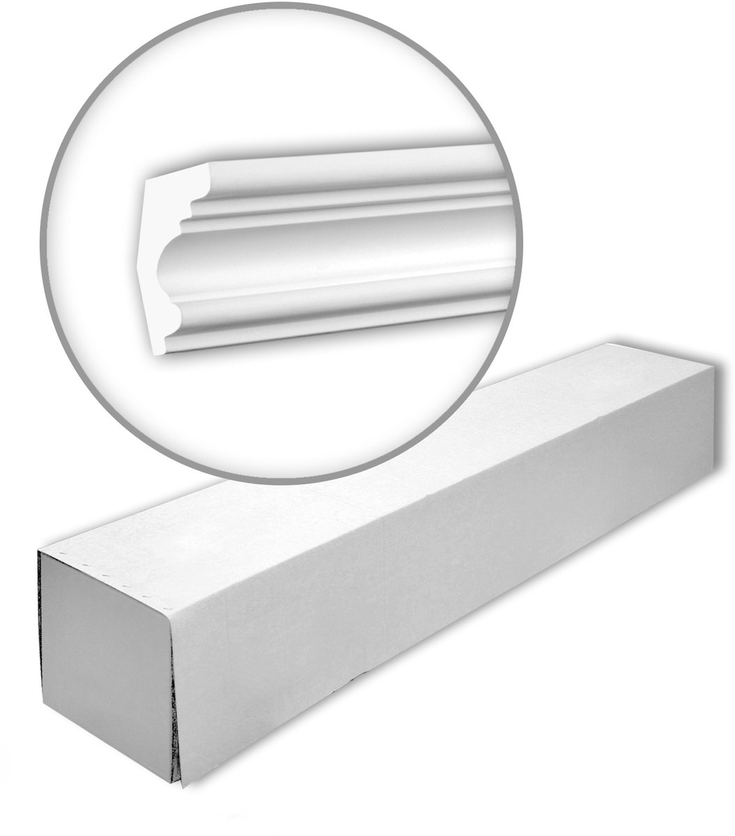 Profhome 150122 1 doos 28 stukken Kroonlijst 56 m