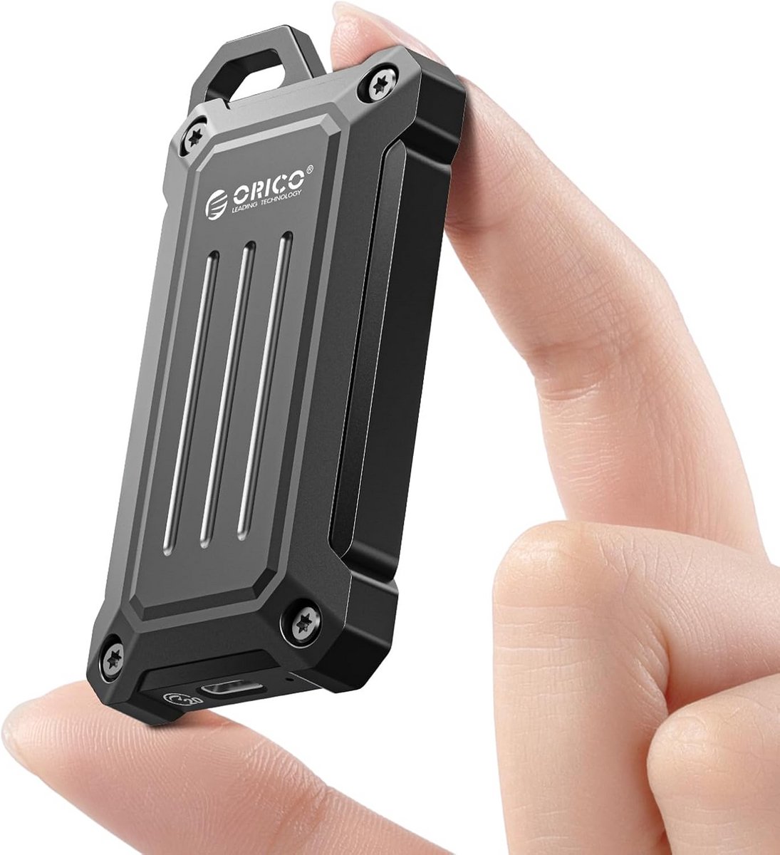 Draagbare Externe SSD 1TB Aluminium - Snelle USB 3.2 Gen 2 | Compact Opslagapparaat