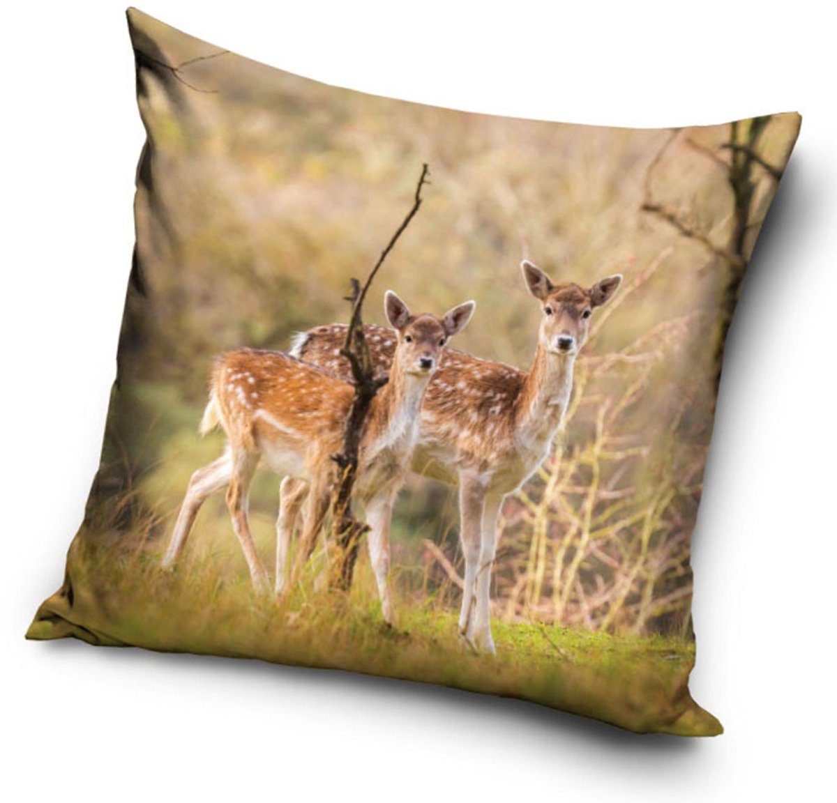 Dieren Hertenbos Kussenhoes 40x40 cm