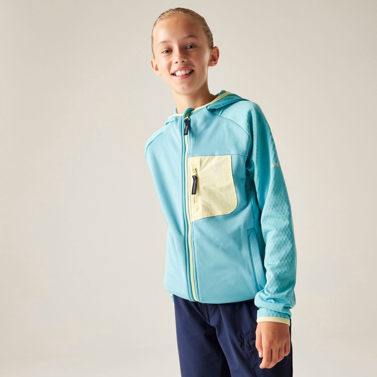 Dare2B Kids Expedition Midlayer met capuchon en volledige ritssluiting