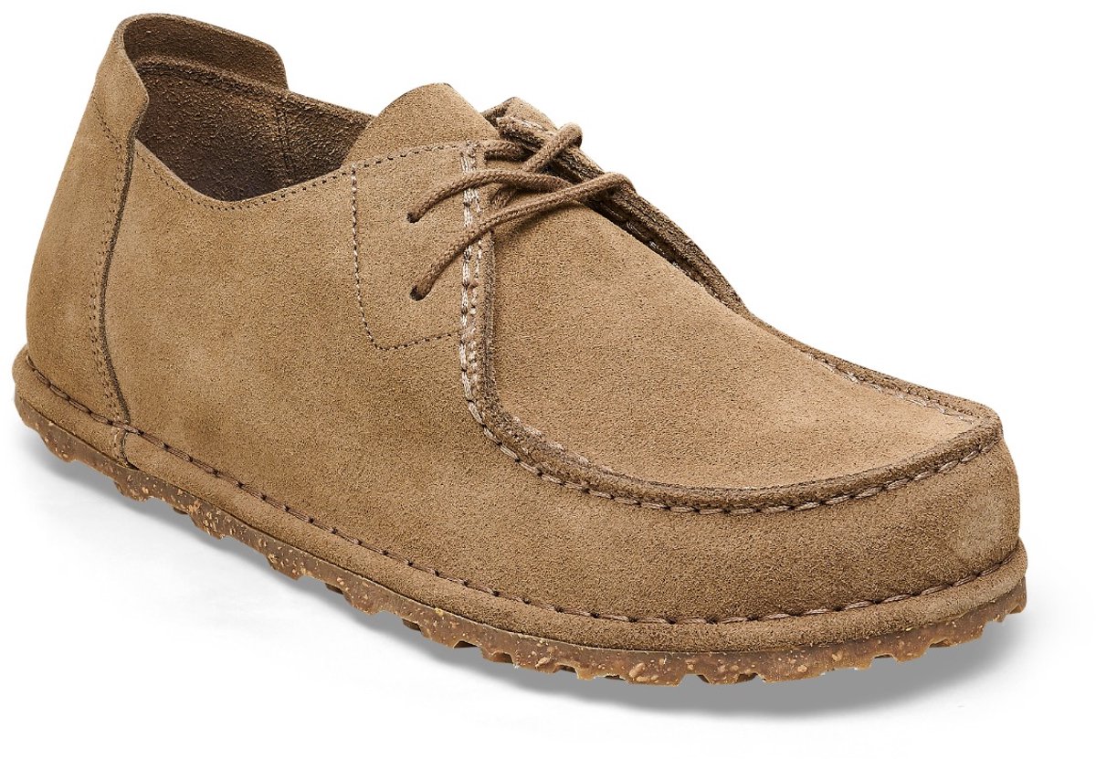 BIRKENSTOCK UTTI LACE SUEDE LEATHER REGULAR Taupe