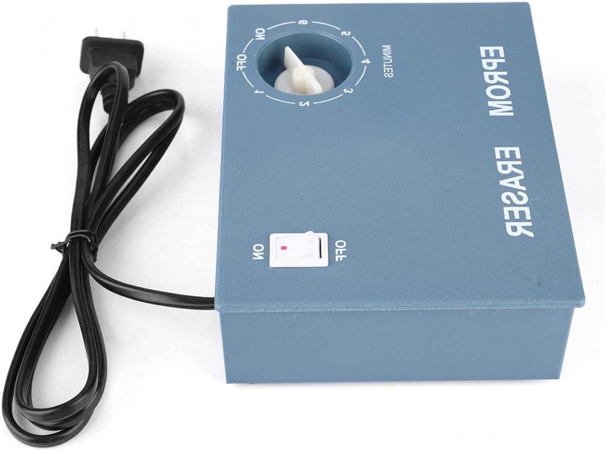 Elektrische gum voor Eprom-chip gegevenswissing met UV licht en timer - EU 220V