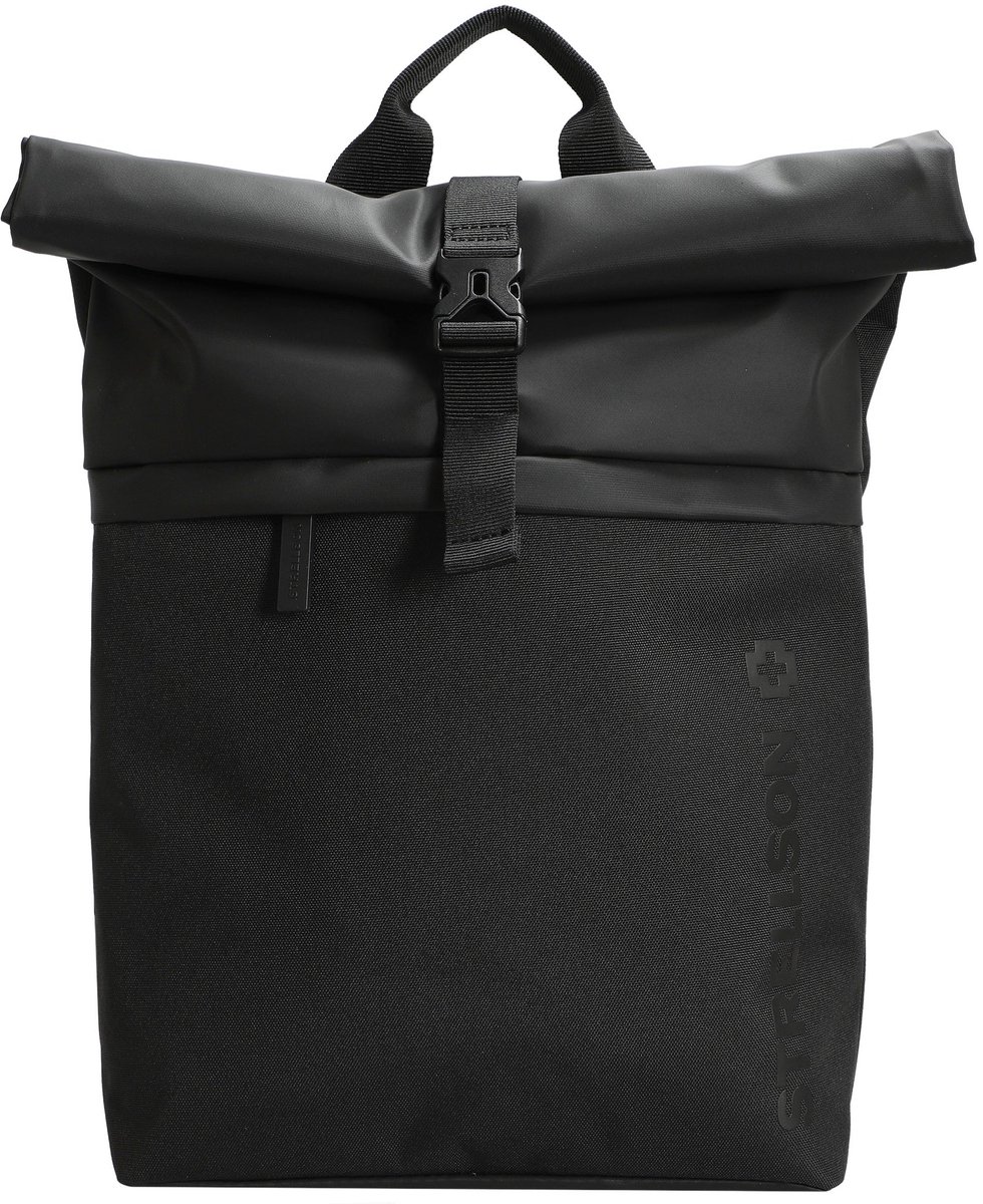 strellson laptop rugzak rugzak met laptopvak Alperton Eddie Backpack Black zwart