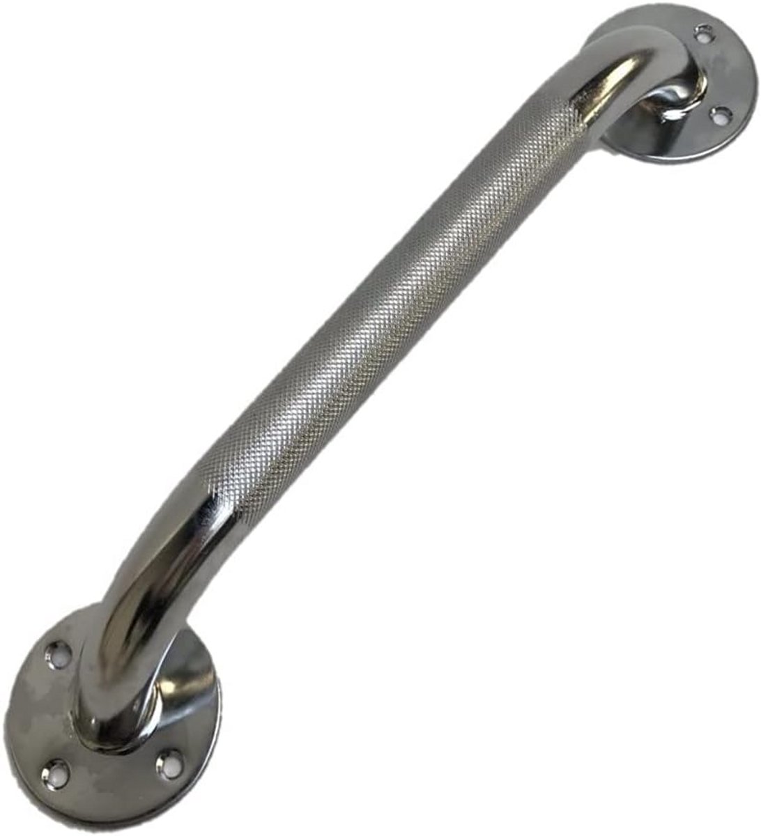 RVS Douchebeugel 30 cm - Stevige Grip voor Badkamer en Toilet - Veiligheidshandvat