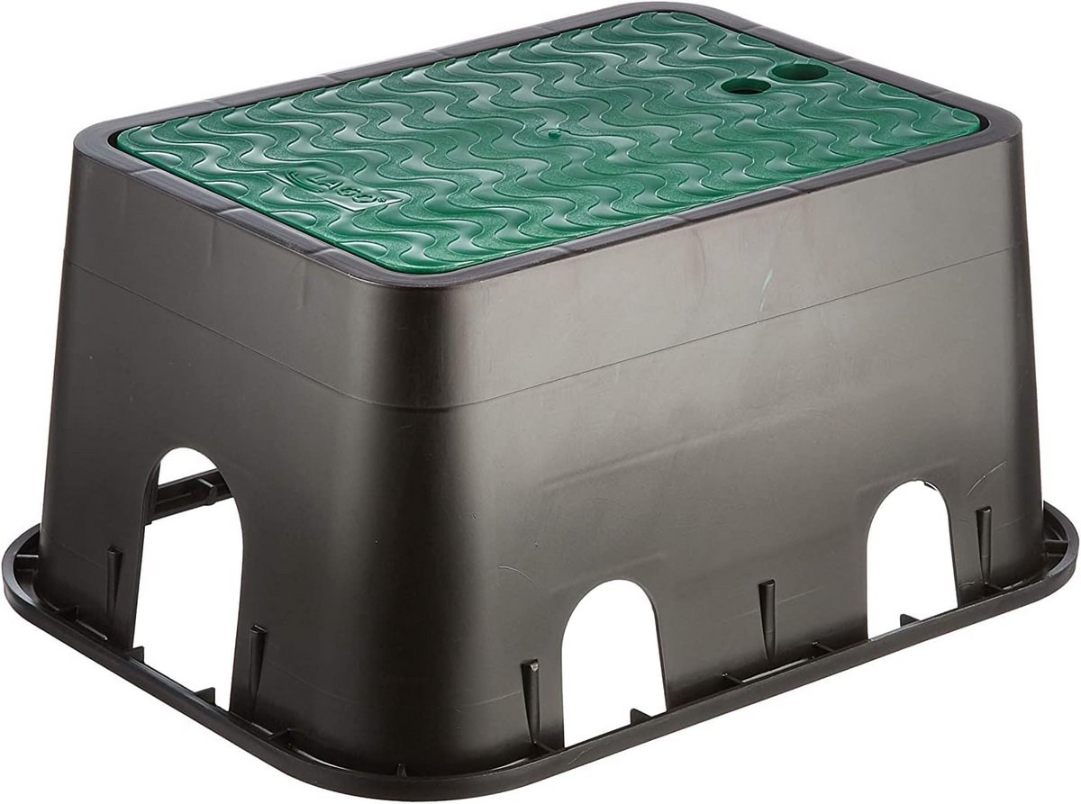 Ondergrondse Kleppenput voor Beregeningssysteem - Zwart Polyethyleen (420x320x200 mm)
