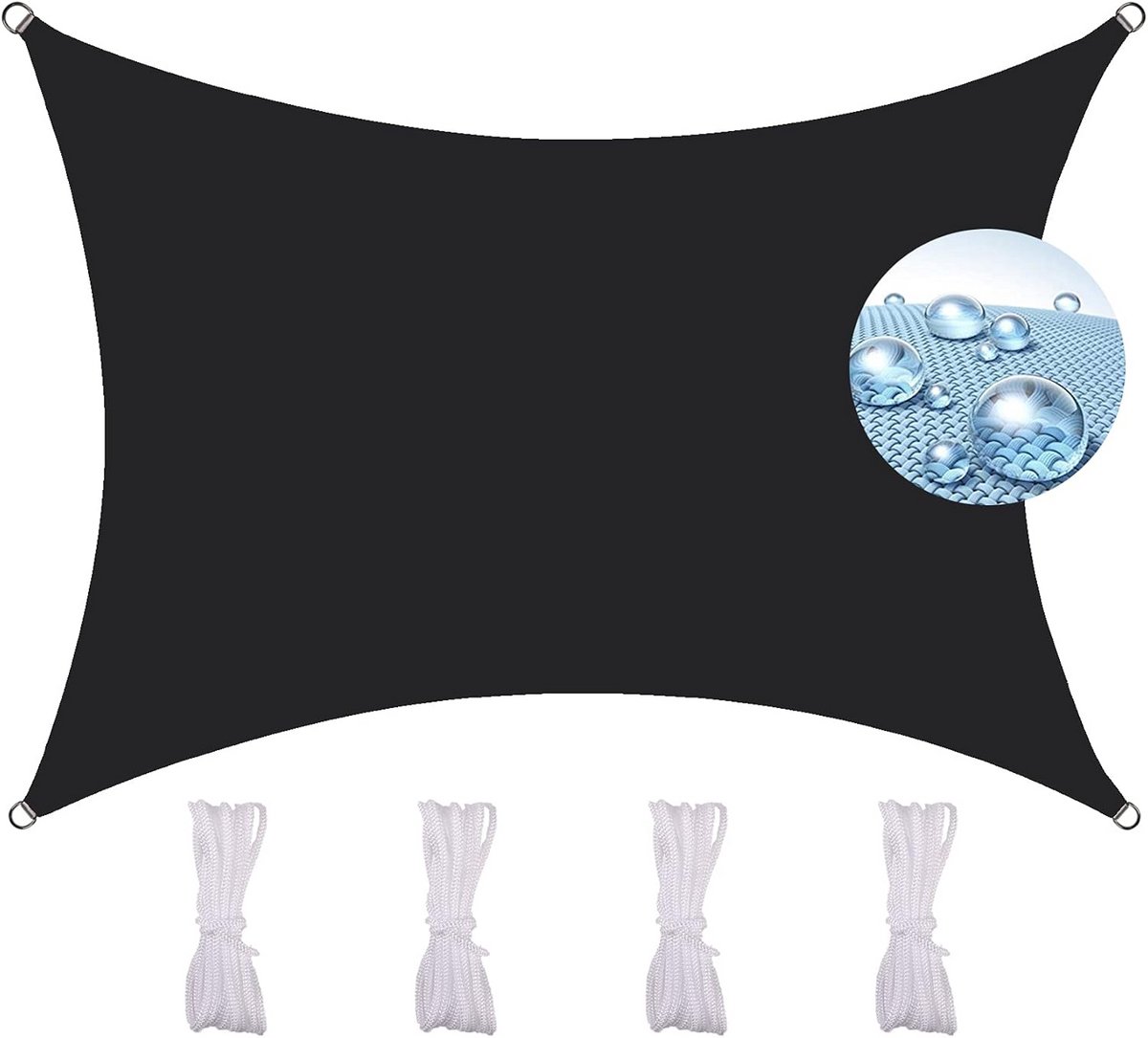 Waterdicht Schaduwzeil voor Tuin en Patio - UV Blokkerend Zonnescherm (3x6m)