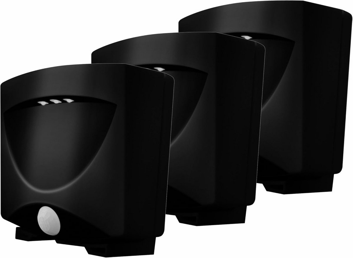 Draadloos LED Bewegingssensor Nachtlampje - Weerbestendig - 3 Stuks