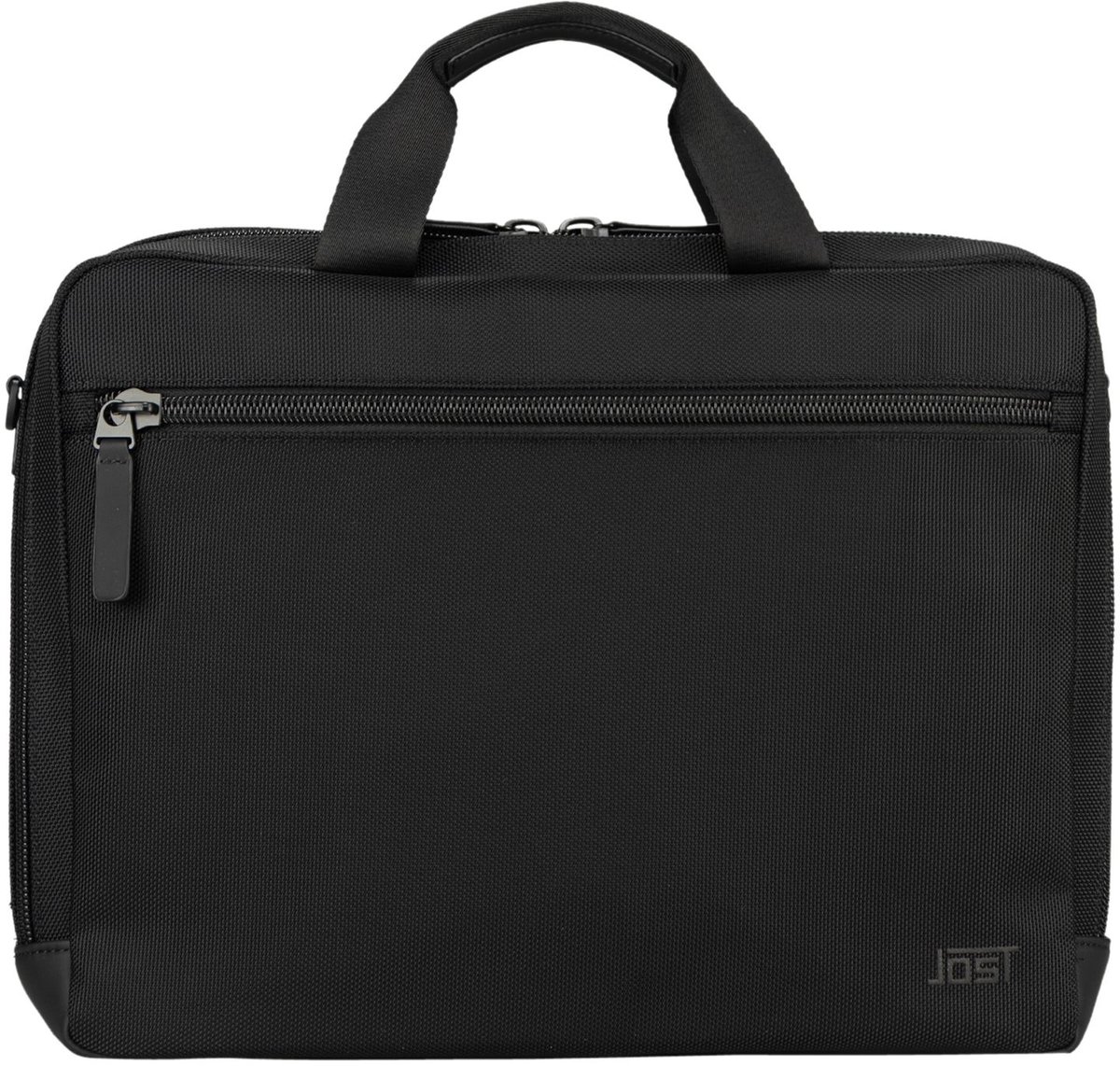 JOST laptoptas business tas met laptopvak Balling Business Bag 2C Black zwart