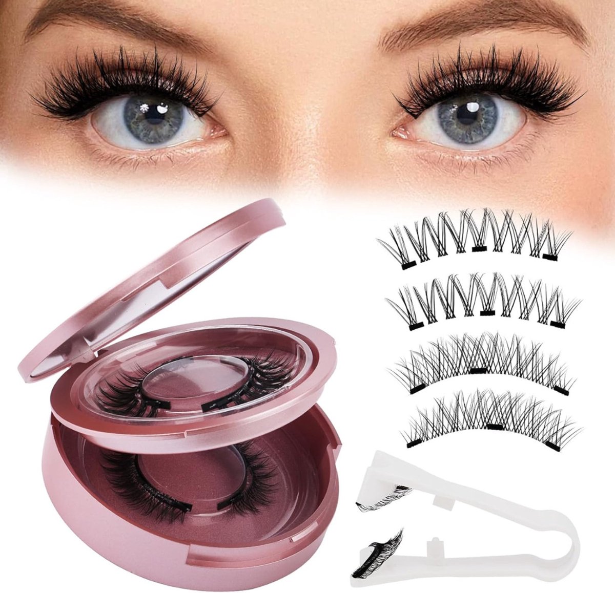 Magnetische Wimpers zonder Eyeliner - Nep Wimpers Set - Lash Lift Kit