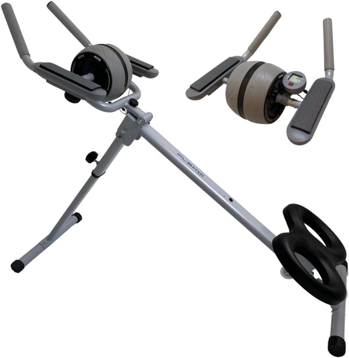 Verstelbare Opvouwbare Crunch Trainer met Digitale Monitor voor Core Workouts