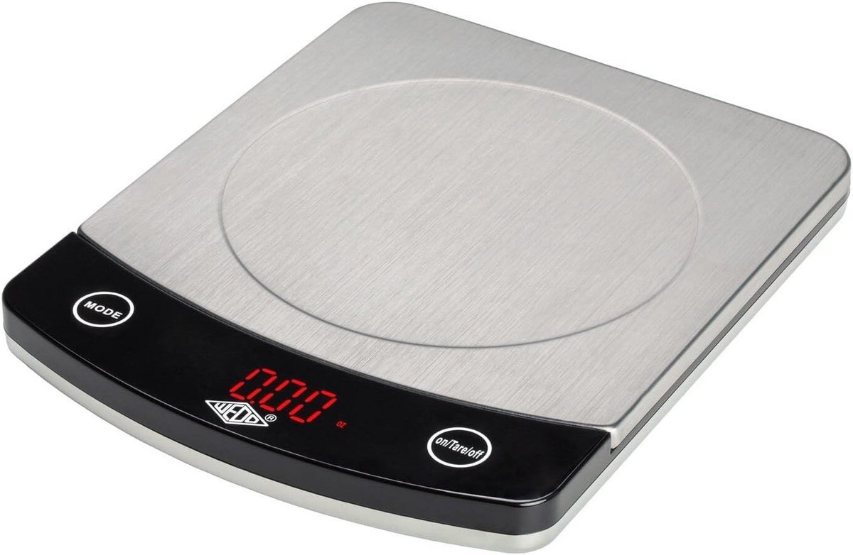 Professionele Digitale Weegschaal 10kg - Roestvrij Staal en Spatwaterdicht