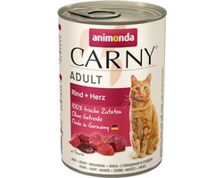 Animonda Carny Adult - Rund met Hart - 6 x 400 g